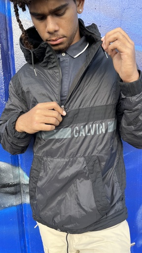 veste ck noir
