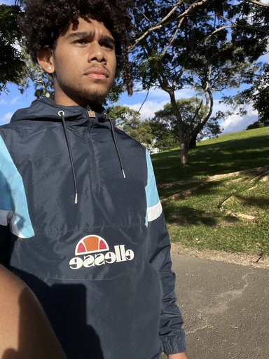 veste ellesse bleu