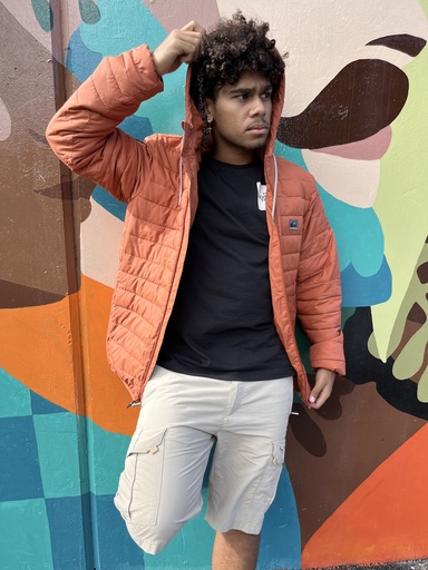 veste quiksilver orange